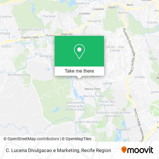 C. Lucena Divulgacao e Marketing map
