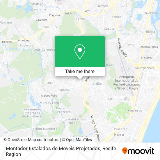 Montador Estalados de Moveis Projetados map