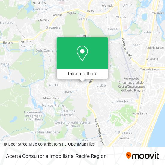 Acerta Consultoria Imobiliária map