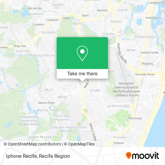 Iphone Recife map
