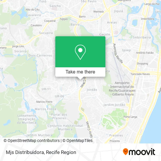 Mjs Distribuidora map