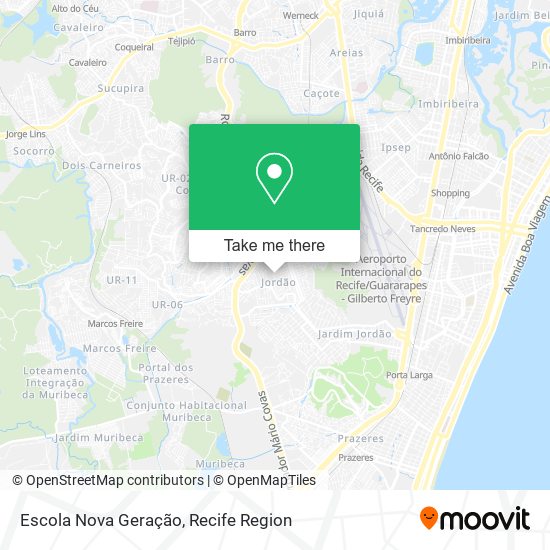 Escola Nova Geração map