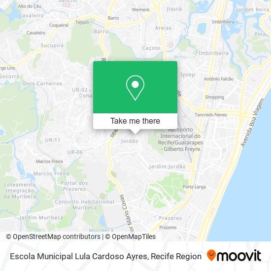 Escola Municipal Lula Cardoso Ayres map