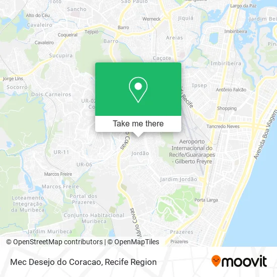 Mec Desejo do Coracao map