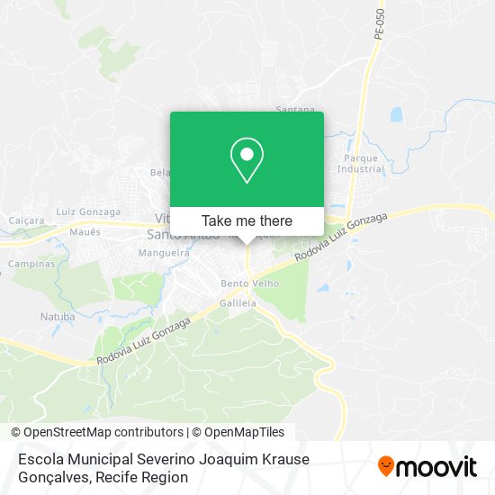 Escola Municipal Severino Joaquim Krause Gonçalves map