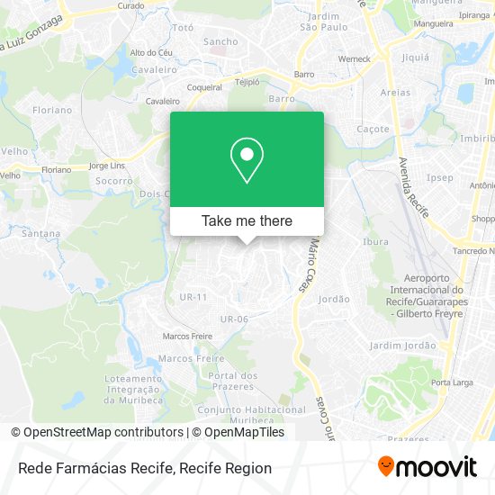 Rede Farmácias Recife map
