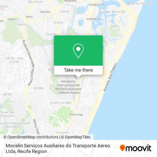 Mocelin Serviços Auxiliares do Transporte Aéreo Ltda map