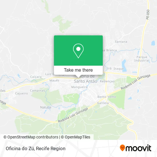 Oficina do Zú map