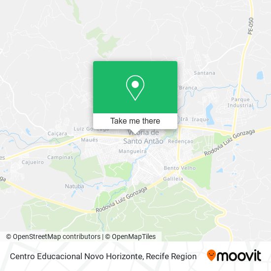 Centro Educacional Novo Horizonte map