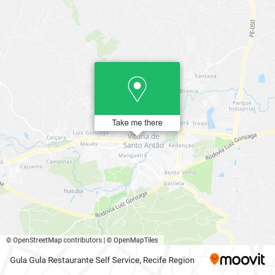 Gula Gula Restaurante Self Service map