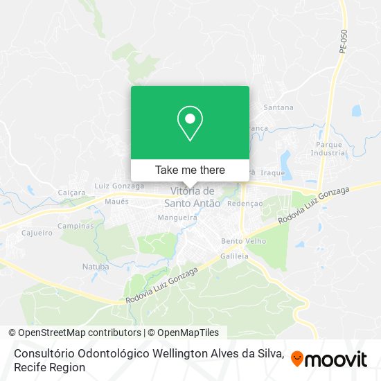 Consultório Odontológico Wellington Alves da Silva map