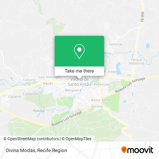 Divina Modas map