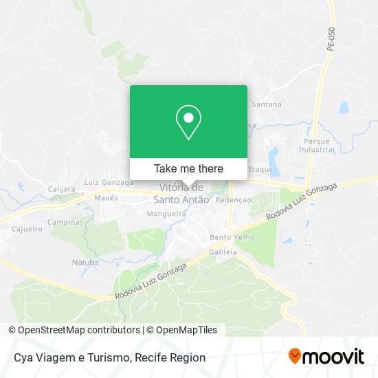 Cya Viagem e Turismo map