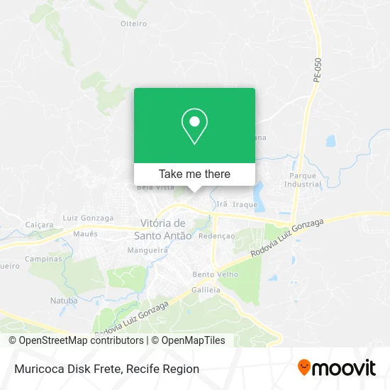 Muricoca Disk Frete map