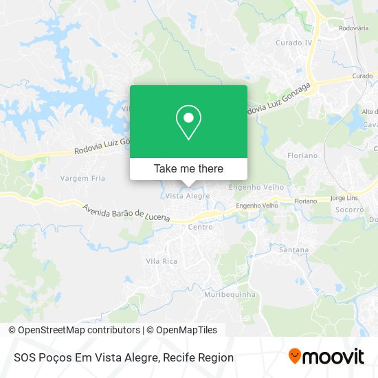 SOS Poços Em Vista Alegre map