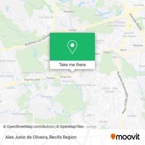 Alex Junio de Oliveira map