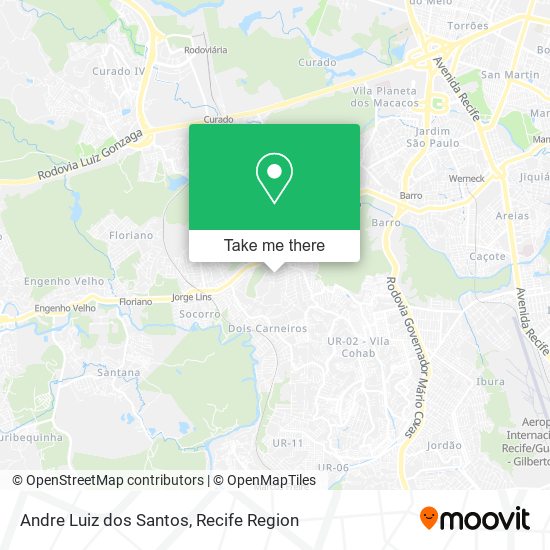 Mapa Andre Luiz dos Santos