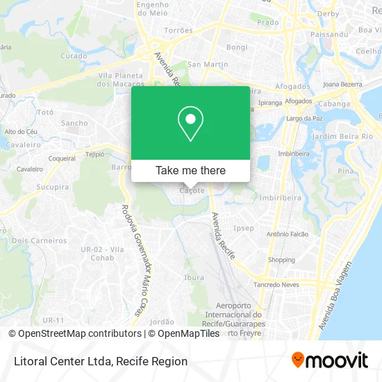 Litoral Center Ltda map