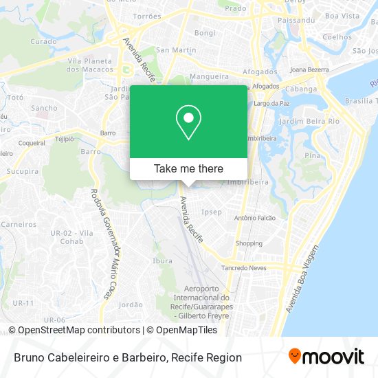 Bruno Cabeleireiro e Barbeiro map
