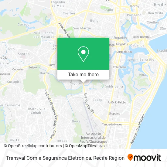 Transval Com e Seguranca Eletronica map