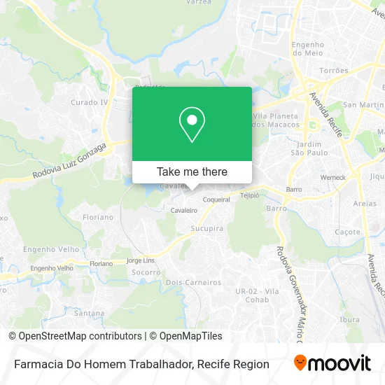 Farmacia Do Homem Trabalhador map