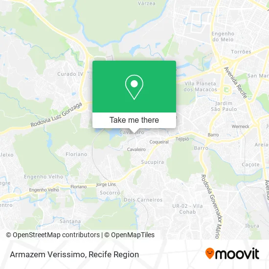 Armazem Verissimo map
