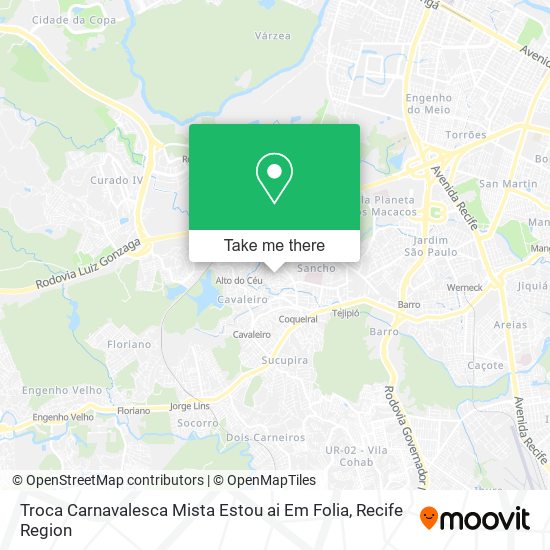 Troca Carnavalesca Mista Estou ai Em Folia map