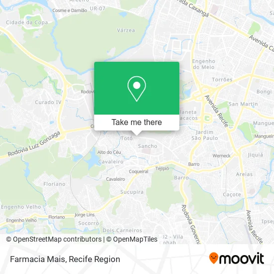 Farmacia Mais map