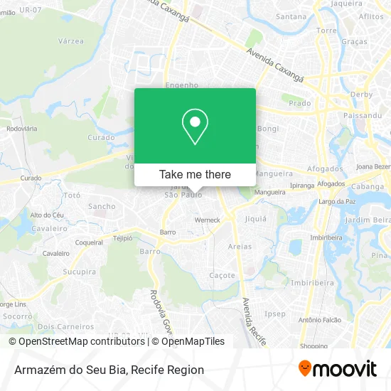 Armazém do Seu Bia map