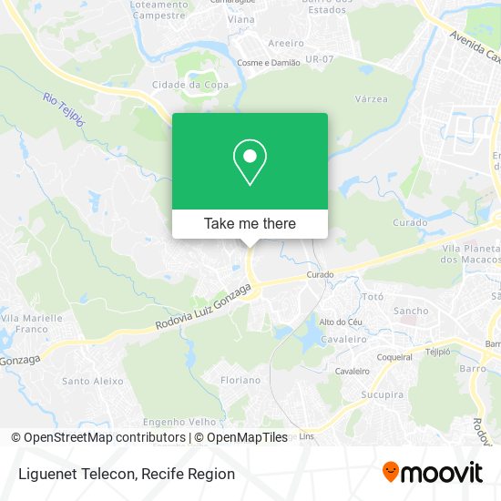 Liguenet Telecon map