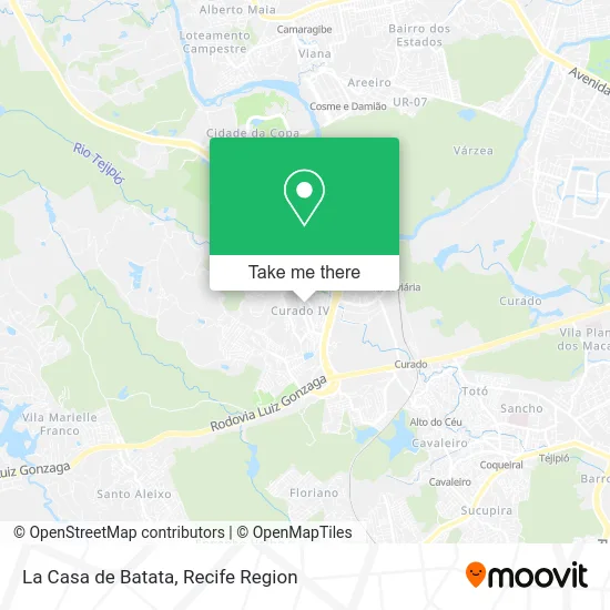 La Casa de Batata map