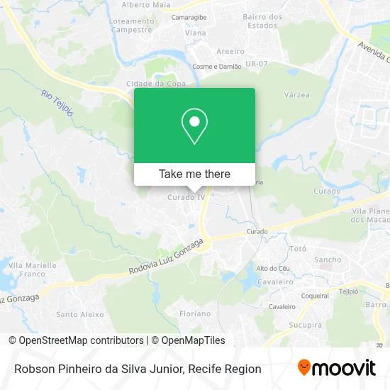 Robson Pinheiro da Silva Junior map