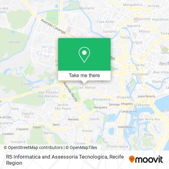 RS Informatica and Assessoria Tecnologica map