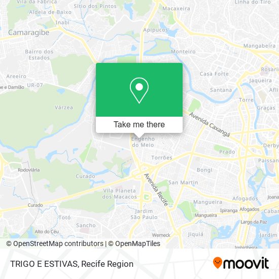 TRIGO E ESTIVAS map