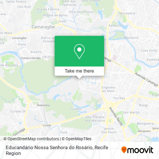 Educandário Nossa Senhora do Rosário map