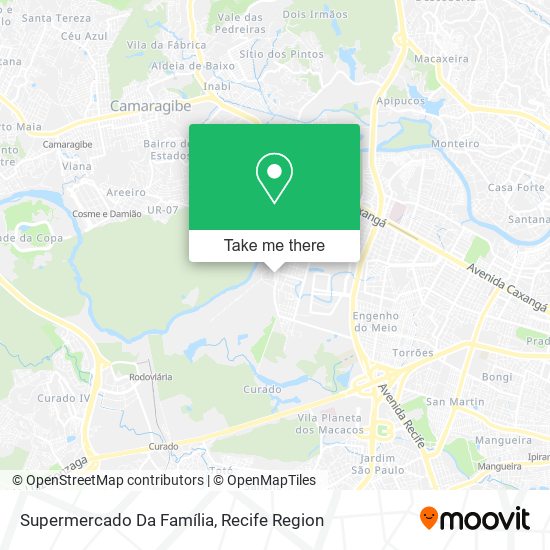 Mapa Supermercado Da Família