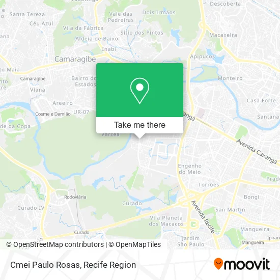 Cmei Paulo Rosas map