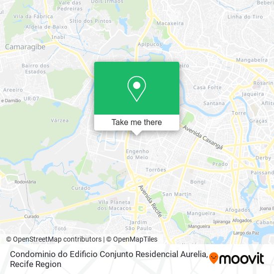 Condominio do Edificio Conjunto Residencial Aurelia map