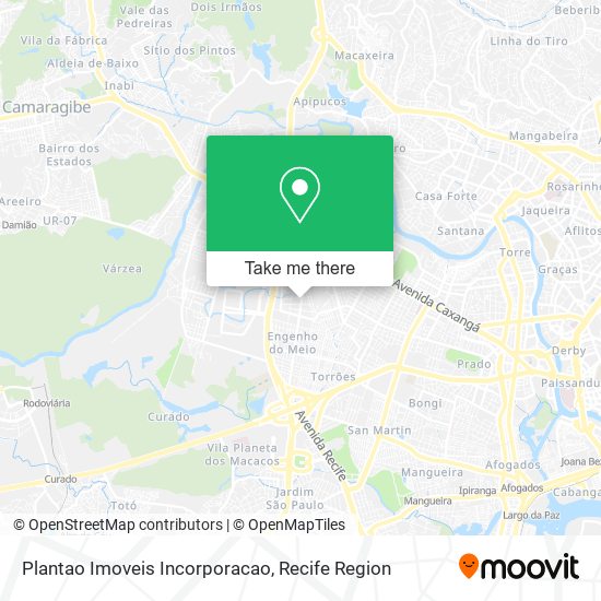 Plantao Imoveis Incorporacao map