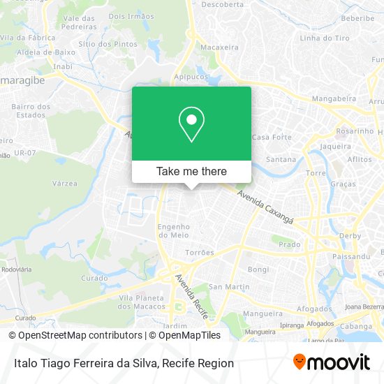 Italo Tiago Ferreira da Silva map