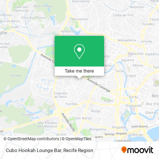 Cubo Hookah Lounge Bar map