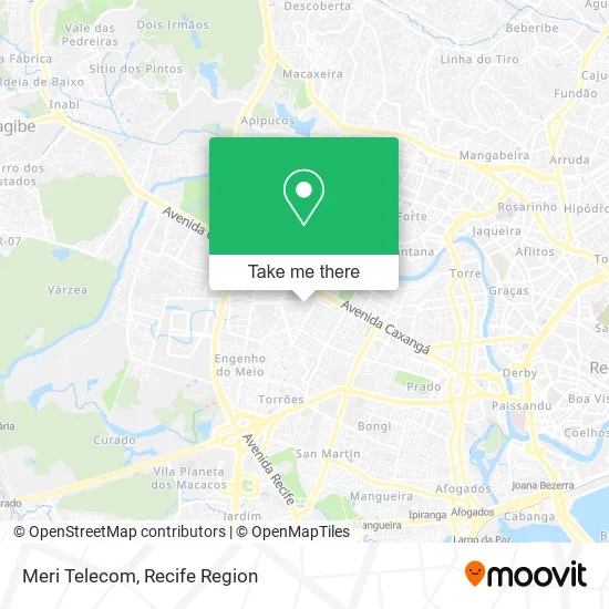 Meri Telecom map