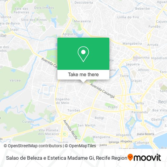 Salao de Beleza e Estetica Madame Gi map