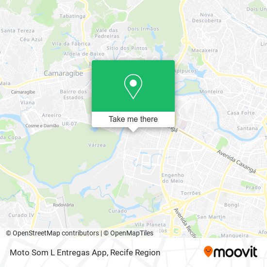 Moto Som L Entregas App map