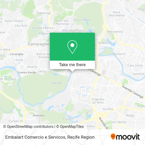 Embalart Comercio e Servicos map