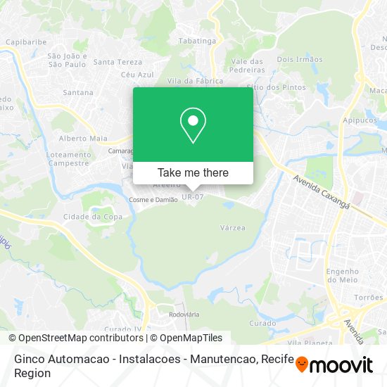 Ginco Automacao - Instalacoes - Manutencao map