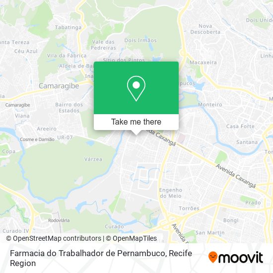 Farmacia do Trabalhador de Pernambuco map