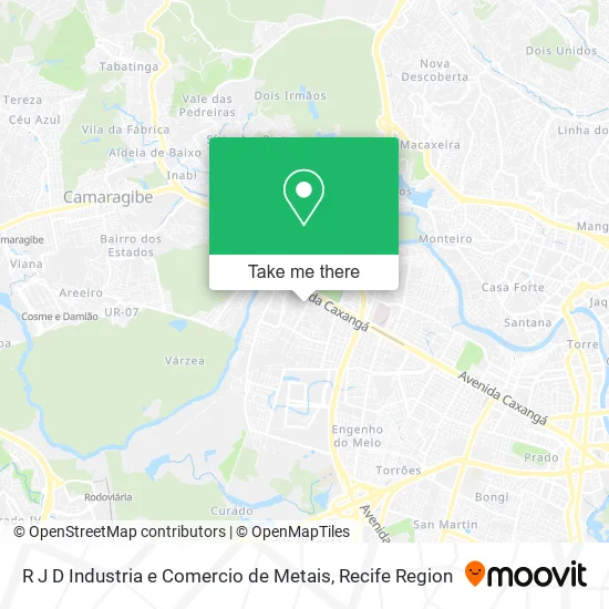 R J D Industria e Comercio de Metais map