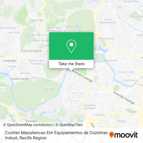Cozitec Manutencao Em Equipamentos de Cozinhas Indust map