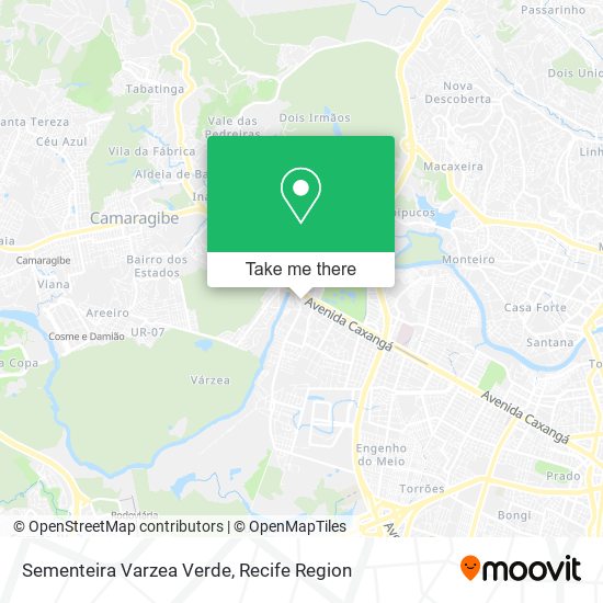 Sementeira Varzea Verde map